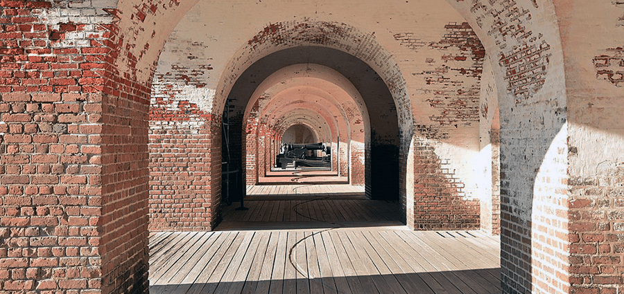 Fort Pulaski Civil War Cannons