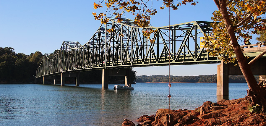 Browns Bridge Over Lake Lanier Georgia