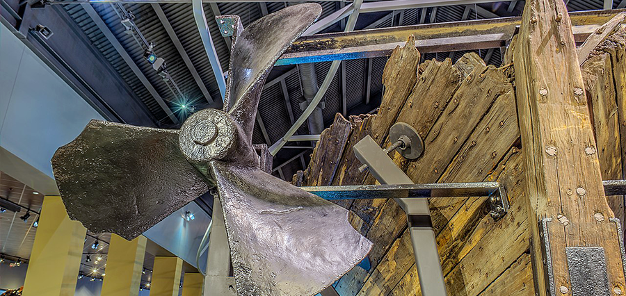 CSS Muscogee Ship Propeller